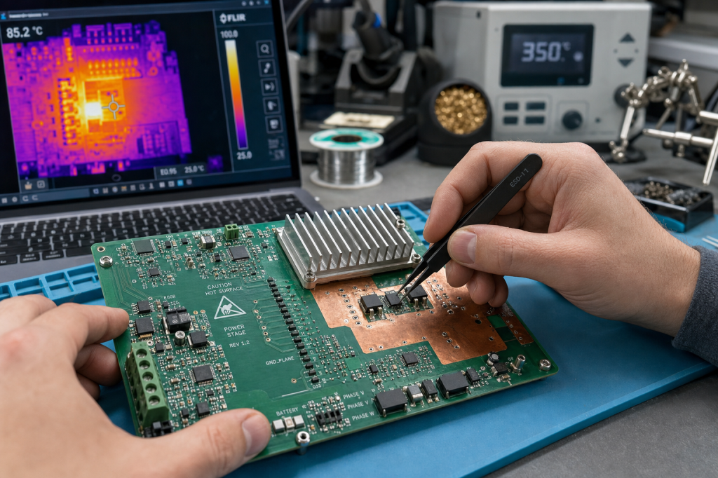 Hoe ontwerp je een PCB met een goed thermisch management (warmteafvoer) om oververhitting van componenten te&nbsp;voorkomen?