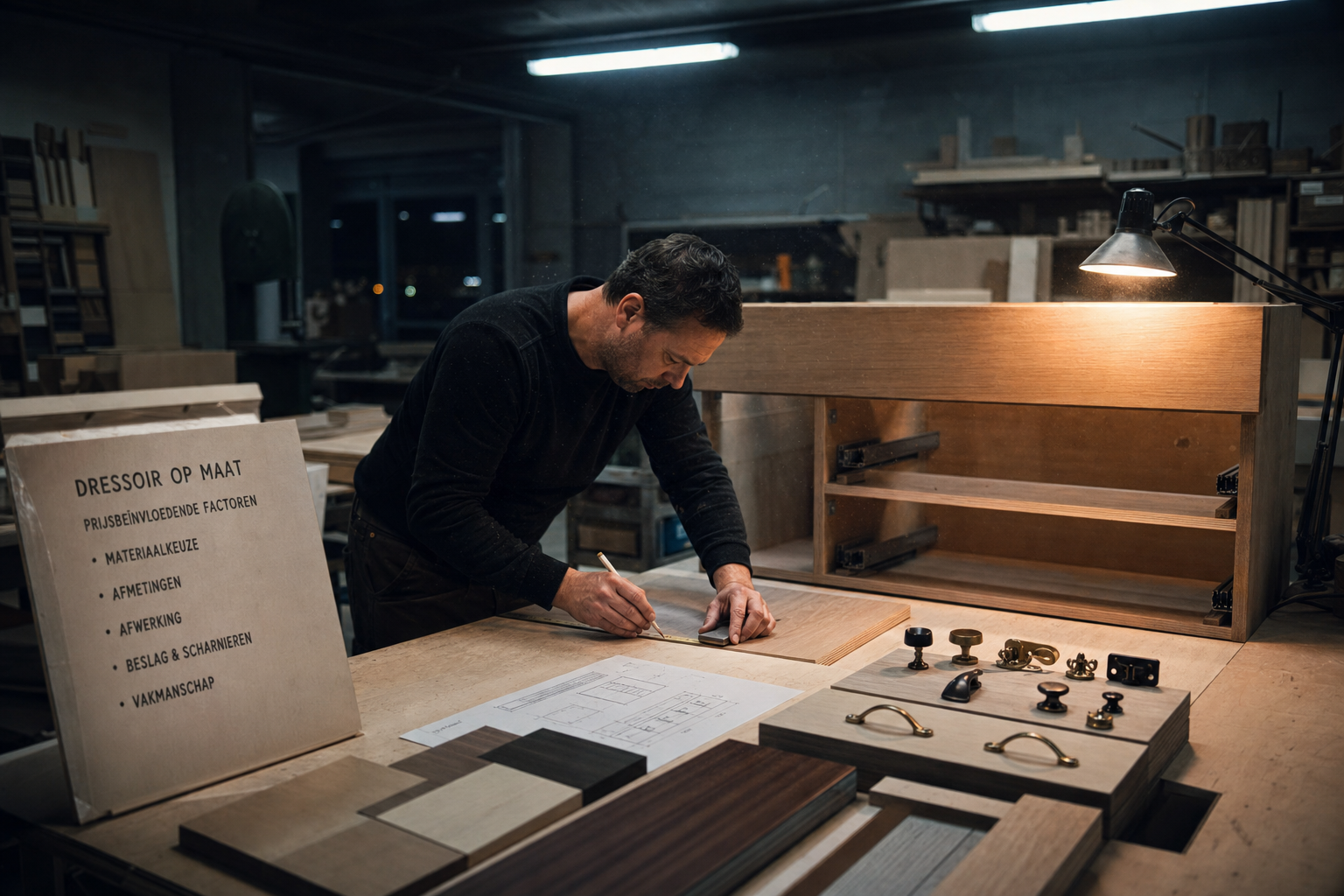 Kostenfactoren maatwerk dressoir